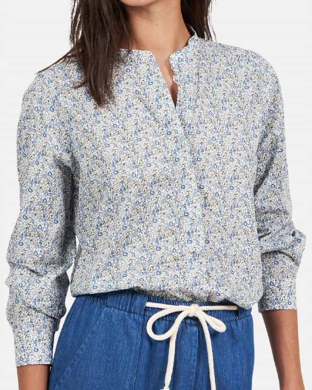 Coraz Woven Shirt In Blue Bold Fashion