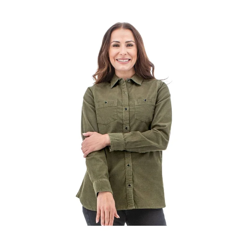 Old Ranch Women's Ivy Shirt - Deep Lichen Green FINAL SALE! Trend Driven Wardrobe