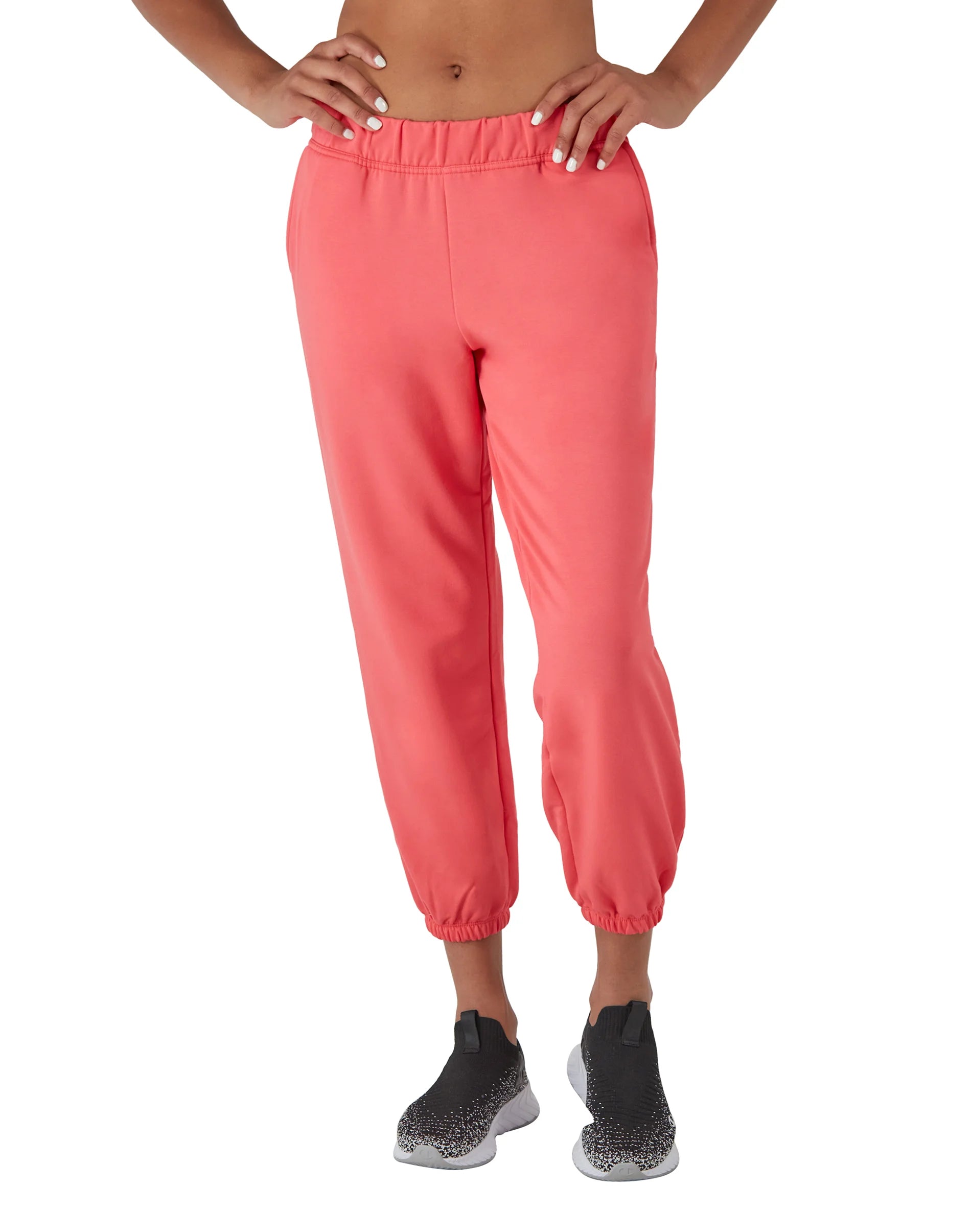 Women's Soft Touch C Logo, 27"Sweatpant Chic Style, Always In Vogue