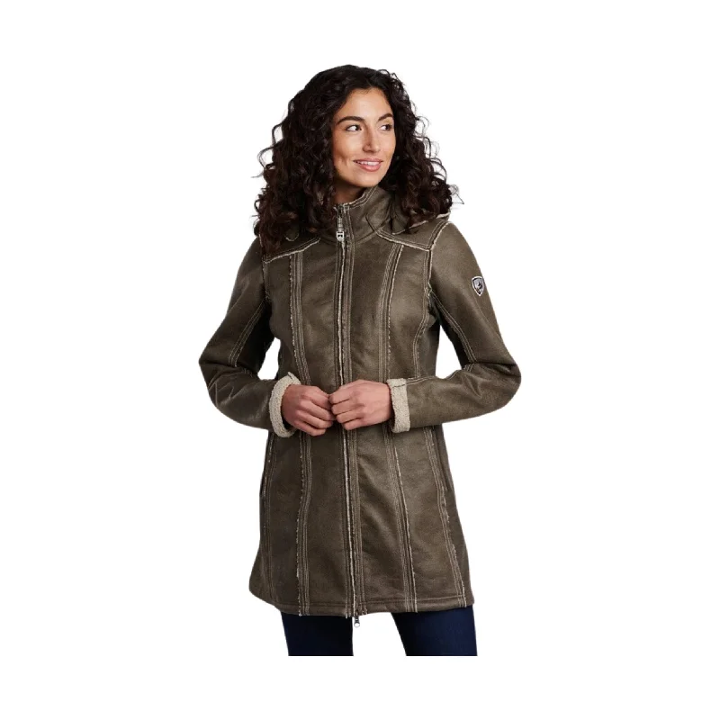 Kuhl Women's Dani Sherpa Trench - Woodland Trendsetter's Closet