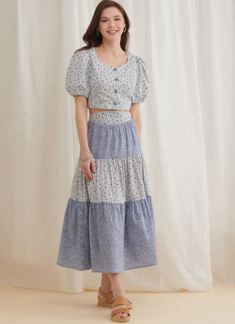 Simplicity Top, Skirt & Trousers S9791 Special Occasion Wear