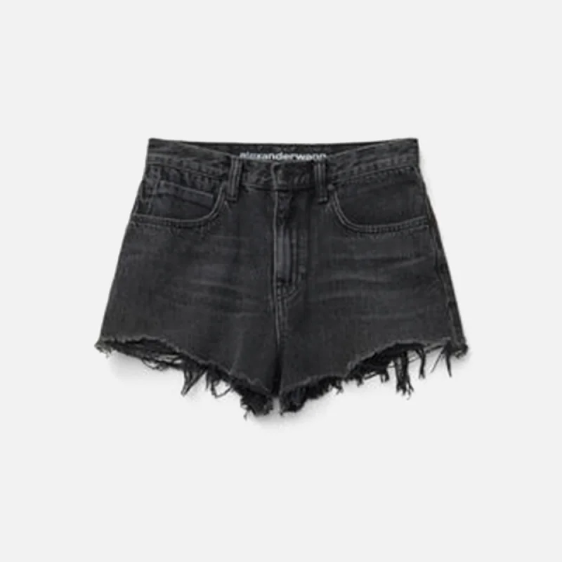 TbyAlexanderWang Denim Bite Short - Grey Aged Style Without Limits