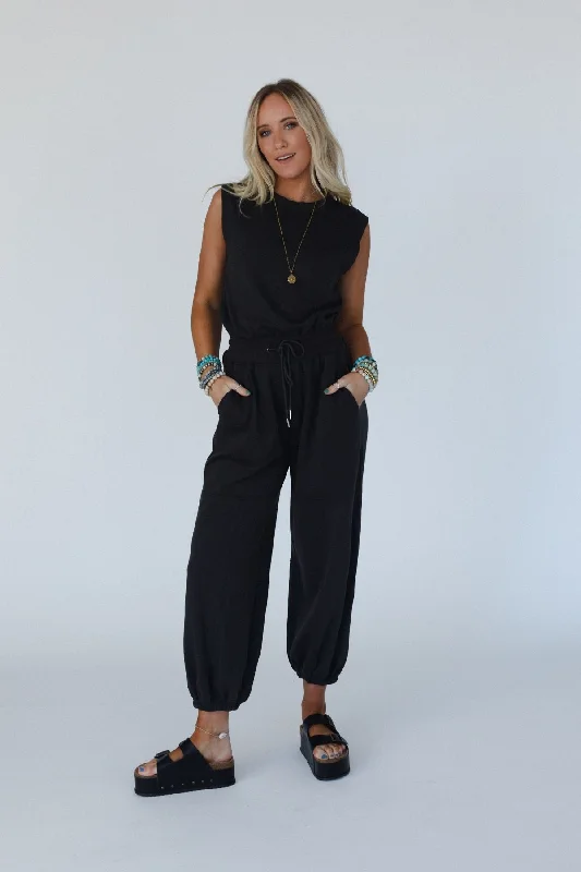 Aloe Sleeveless Jumpsuit - Ash Lighten Up With Nordic Styles