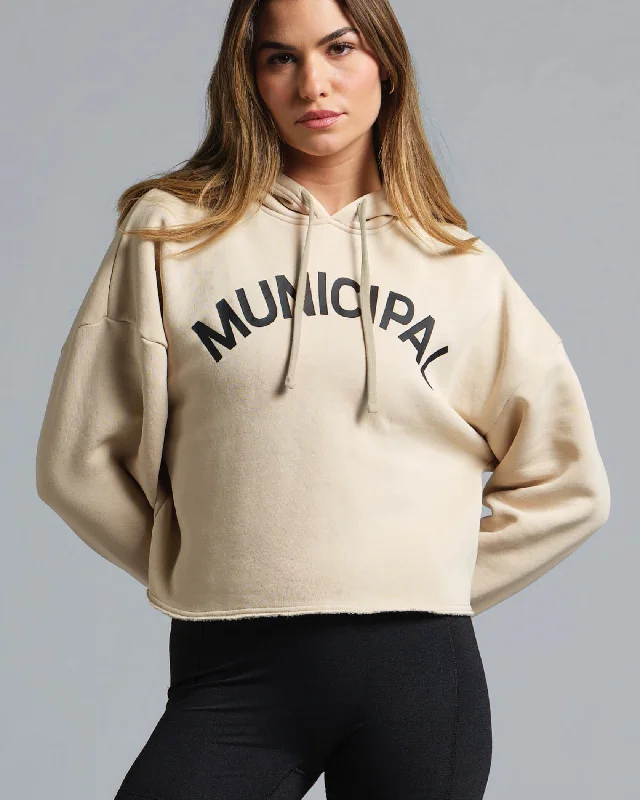 Municipal Women's Origin Hoodie - STONE Evening Elegance