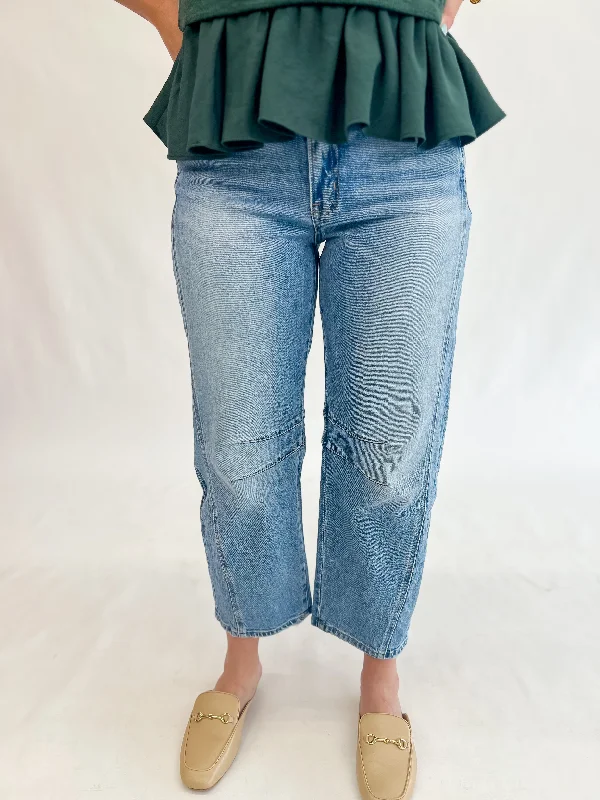 Far Out High Rise Barrel Jeans Bid Farewell To The Old Season