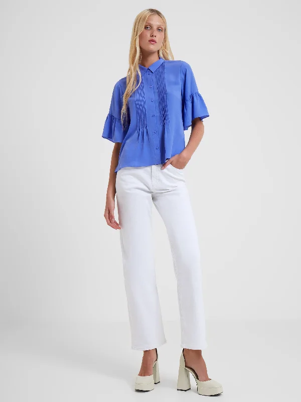 Crepe Light Pin-Tuck Shirt New Season Fashion Preview