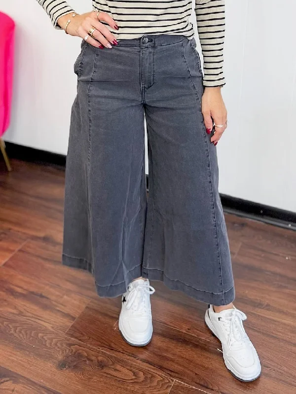 Holy Smokes Wide Leg Pants All Season Basics Discount