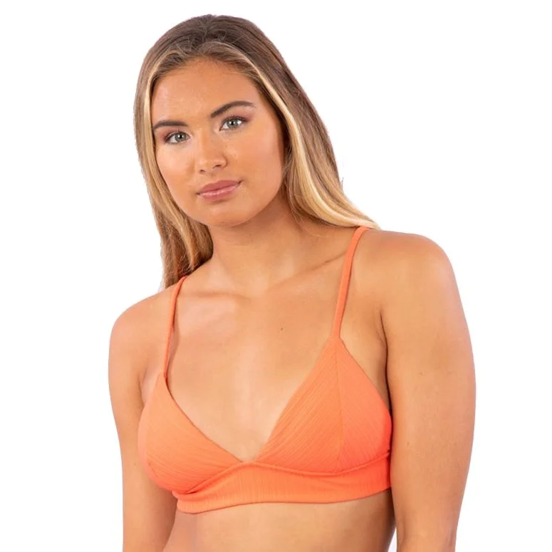 Premium Surf Fixed Tri Bikini Top Chic Style, Always In Vogue