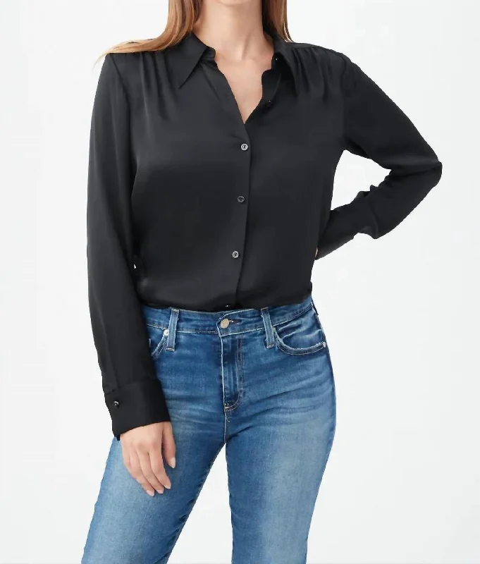 Cassavetes Top In Black Final Clearance