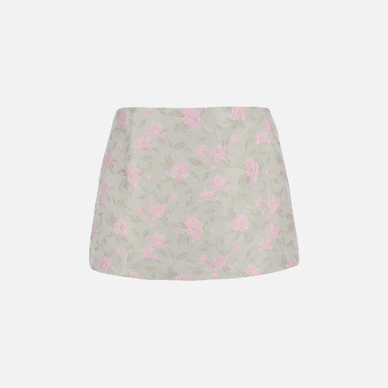 Sandy Liang Juice Skirt - Mint Limited Time Offers