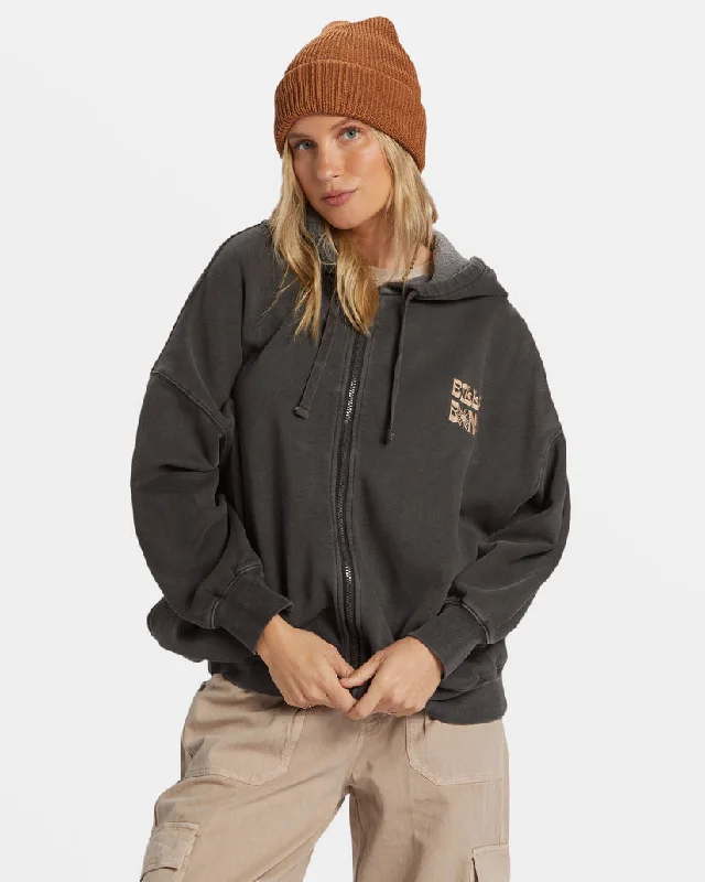 Billabong Riptide Zip Hoodie - BLACK SANDS Attire Sale