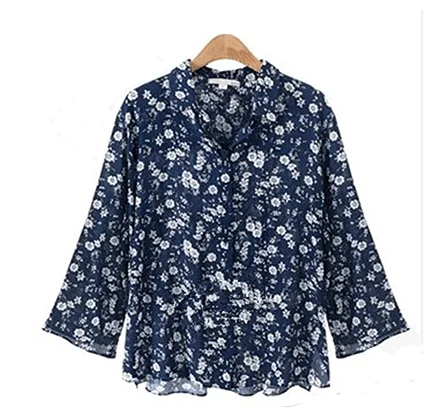 Navy Floral