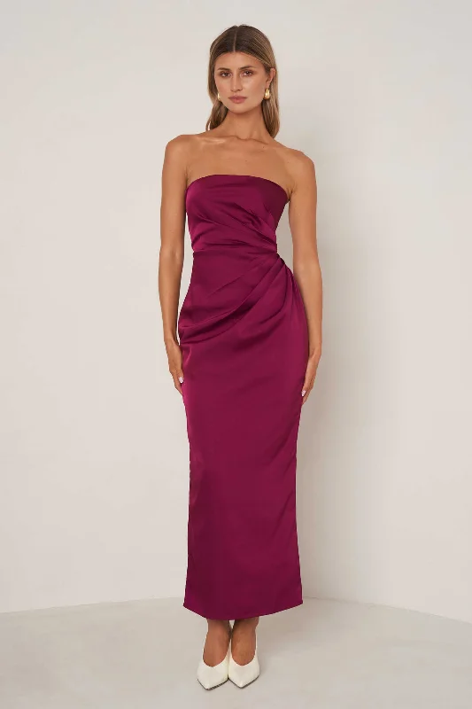 Eliza Dress - Plum Fashion-Forward