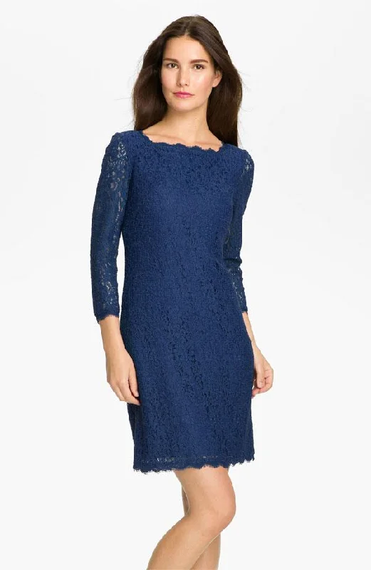 Adrianna Papell - Short Evening Lace Dress 61864780 Flash Sales