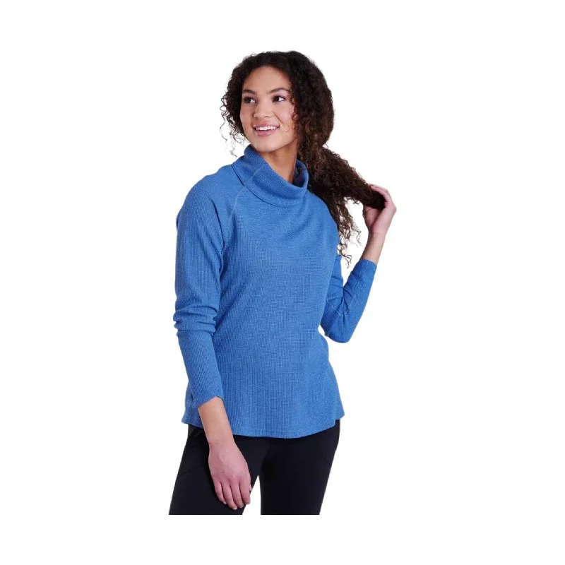 Kuhl Women's Petra Turtleneck - Big Sky Blue Effortless Style, Endless Impact