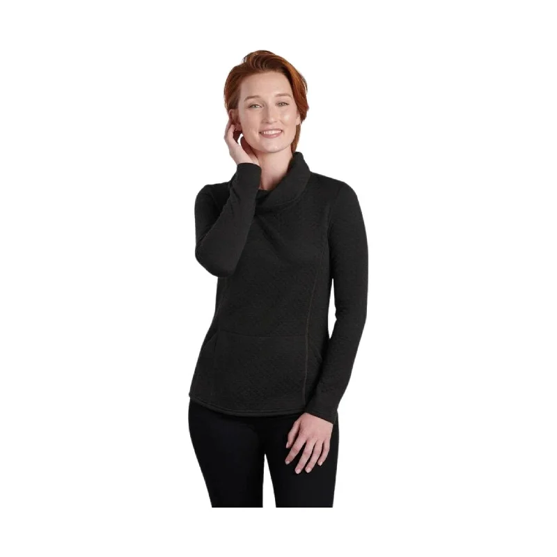 Kuhl Women's Athena Pullover - Black Elegant Attire For The Modern Lady