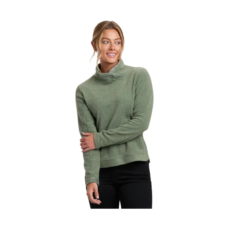 Kuhl Women's Hygge Snap Pullover - Soft pine Unbeatable Prices