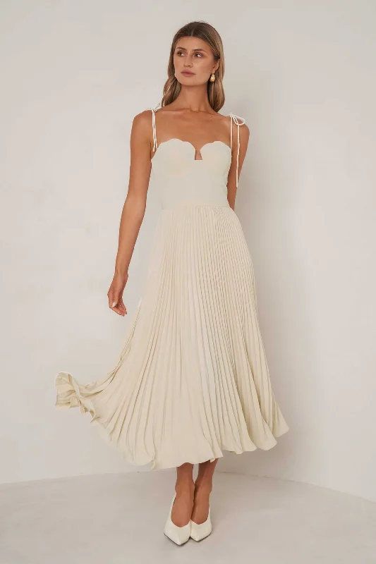 Whitney Dress - Sand Unbeatable Prices