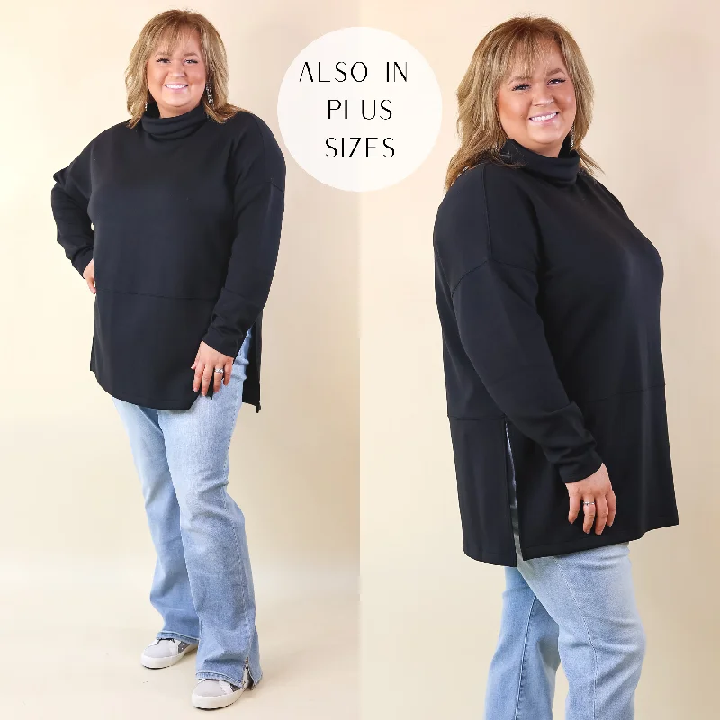 SPANX | AirEssentials Turtleneck Tunic in Black Unbeatable Prices