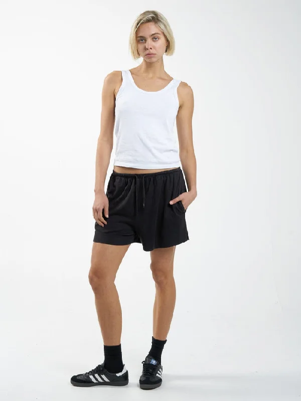 Thrills Hemp Relax Short - Black Wardrobe Update