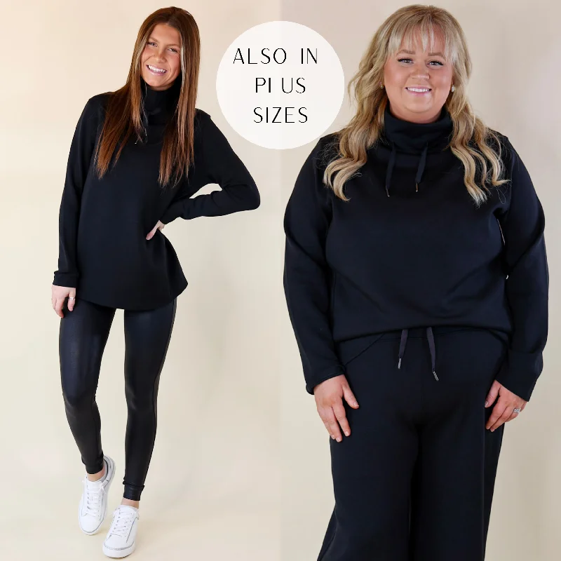 SPANX | AirEssentials Got-Ya-Covered Pullover in Black Everyday Basics