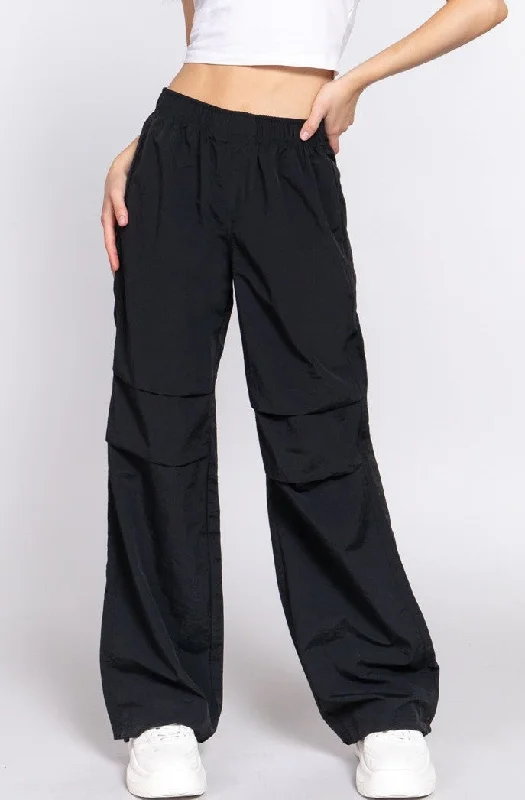 Parachute Pants Vibrant Femme Fashion