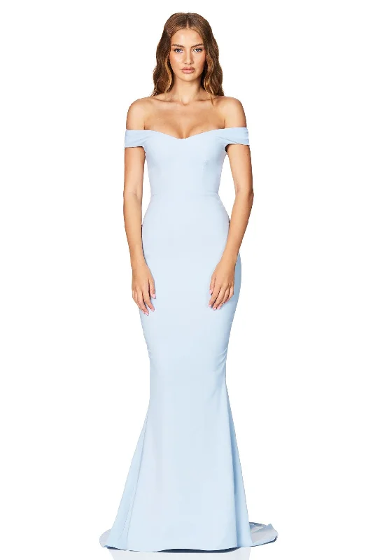 Nookie Allure Gown - Dusty Blue Update With Cottagecore Styles