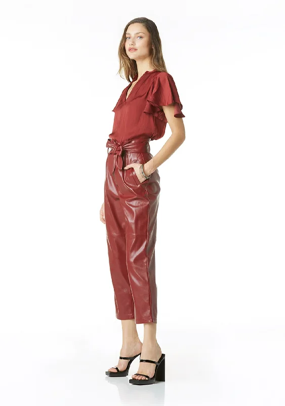 Kimiko Vegan Leather Pant - FINAL SALE Find Your Unique Flair