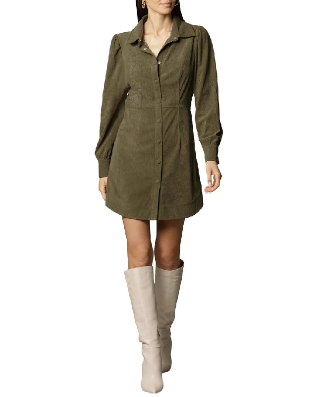 Avec Les Filles Corduroy Shirtdress Modern Glamour