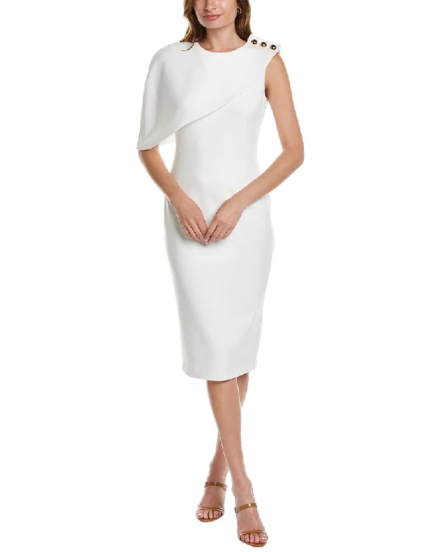 Badgley Mischka Sheath Midi Dress Trend Alert