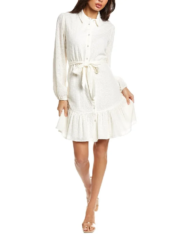 BCBGeneration Eyelet Shirtdress Best Deals Of The Season