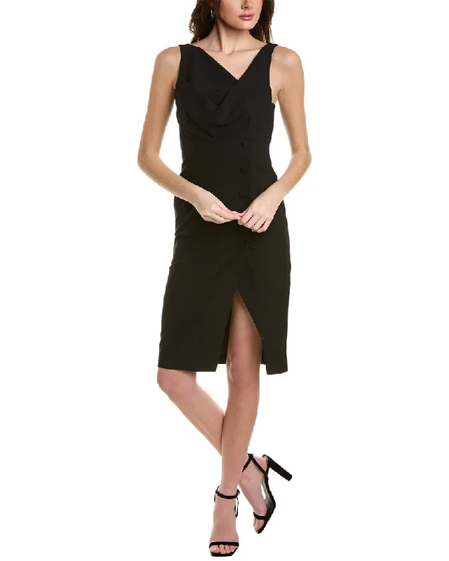 Black Halo Bridget Sheath Dress Feminine Allure