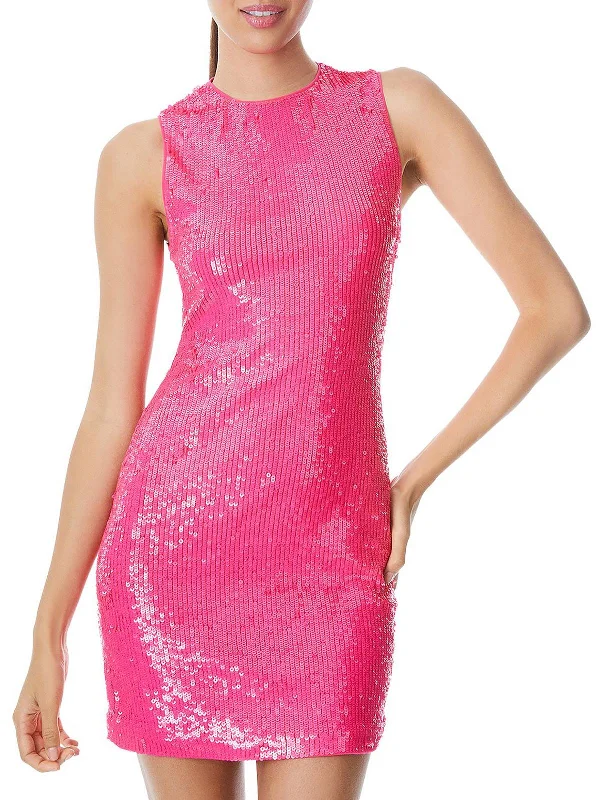 Delora Womens Sequind Mini Cocktail and Party Dress Quality Driven Apparel