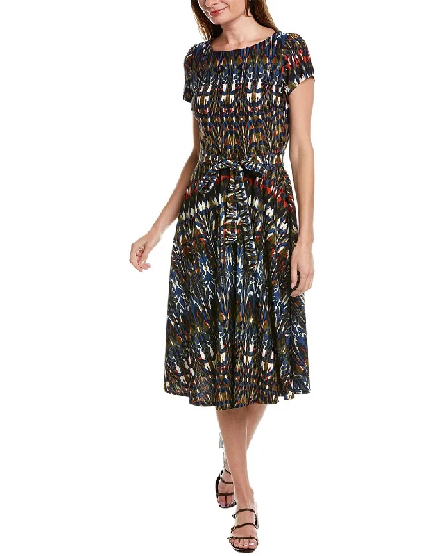 Julian Taylor Savannah Midi Dress Chic Trend Collection