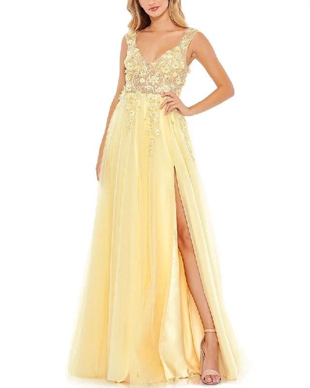 Mac Duggal A-Line Gown Chic Sophistication