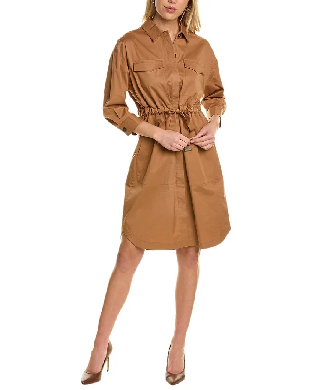 Peserico Tie Waist Shirtdress Redefining Women's Style