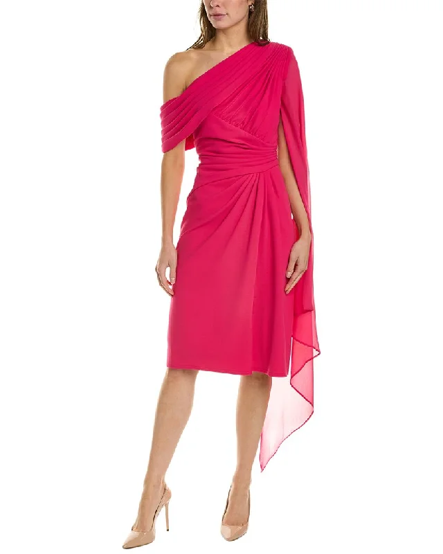 Tadashi Shoji Draped Cocktail Dress Trendy New Clothes