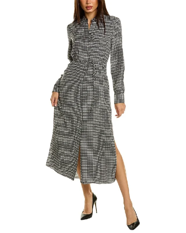 Theory Belted Shirtdress Premium Style