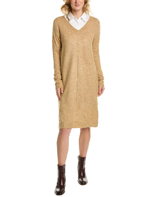 Vince Camuto Side Slits Sweaterdress Chic Everyday Wear