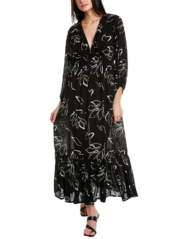 Z SUPPLY Celina Abstract Maxi Dress Limited Styles